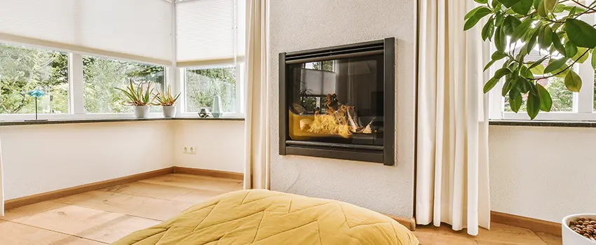 Residential Fireplace Ceramic Glass Installation in Deer Park, NY