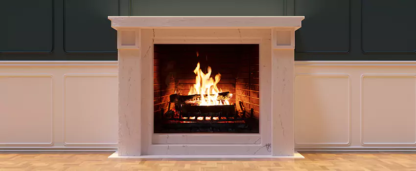 Open Flame Wood-Burning Fireplace Installation Services in Deer Park, New York