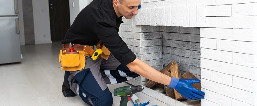 Fireplace Damaged Damper Frame Repair Services in Deer Park, New York